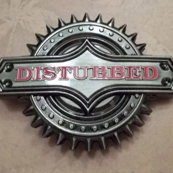 Official Collectors Disturbed Belt Buckle  Unisex - Picture 4 of 4